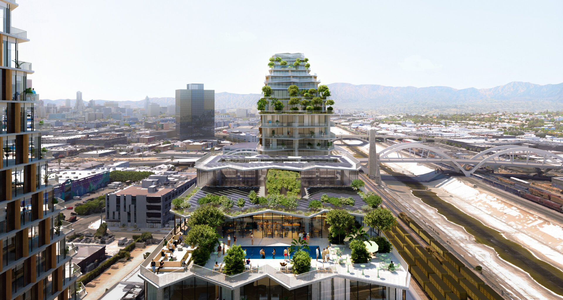 BIG’s Mesquit Street Mixed-Use Complex is Approved by Los Angeles City Council
