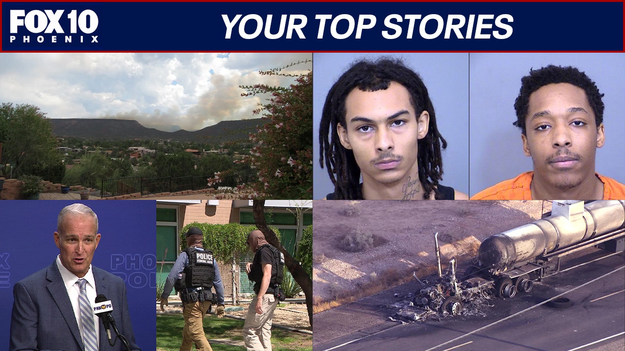 New wildfire near Sedona; Phoenix PD chief addresses immigration enforcement concerns | Nightly Roundup