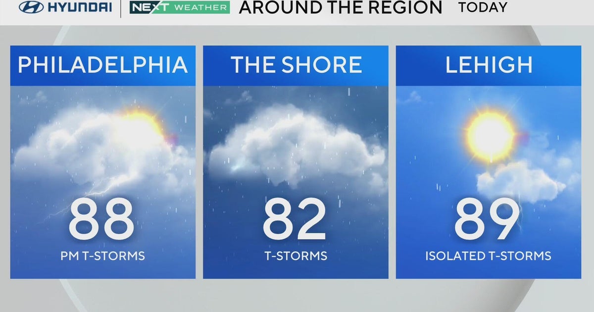 More storm chances, fog in the Philadelphia weather forecast for Thursday