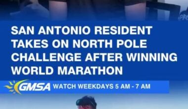 San Antonio resident takes on North Pole challenge after winning World Marathon