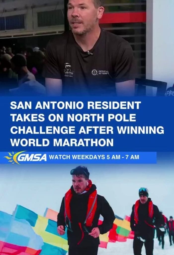 San Antonio resident takes on North Pole challenge after winning World Marathon