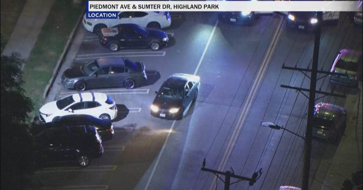 LAPD in pursuit of an armed suspect near Highland Park