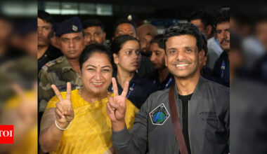 'Moment of pride': Shubhanshu Shukla, 2nd Indian in space, returns home | India News