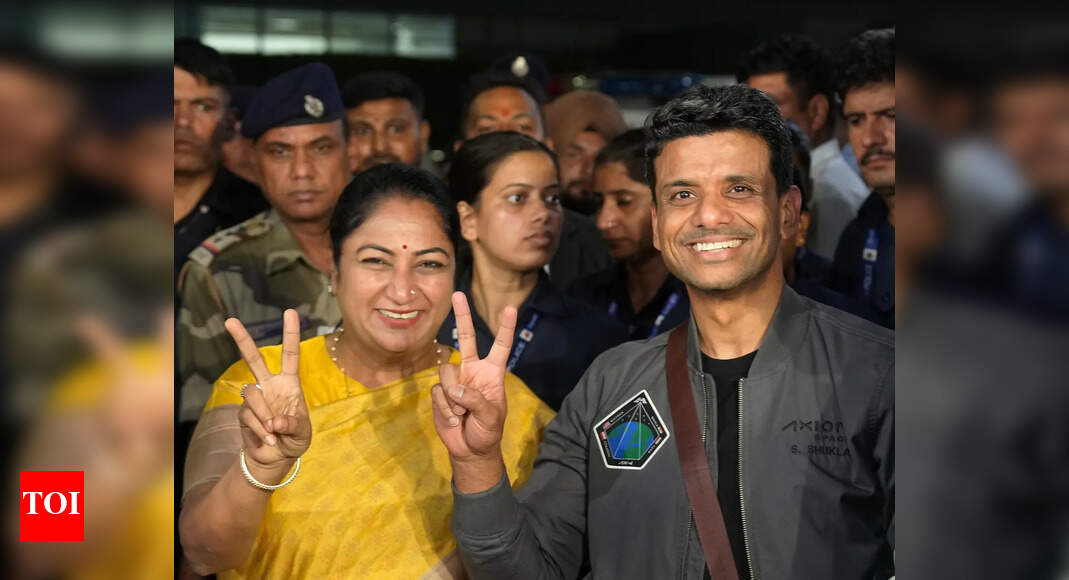 'Moment of pride': Shubhanshu Shukla, 2nd Indian in space, returns home | India News