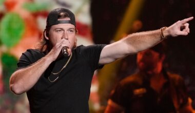 Morgan Wallen walks out with Browns star Myles Garrett at Cleveland concert- Watch