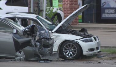 Houston crash: South Post Oak Road