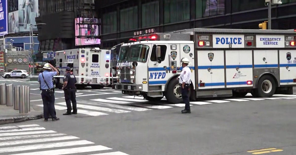 Times Square reopening after suspicious package deemed non-hazardous, police say