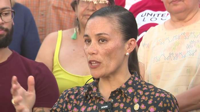 San Antonio Mayor Gina Ortiz Jones holds news conference on Project Marvel