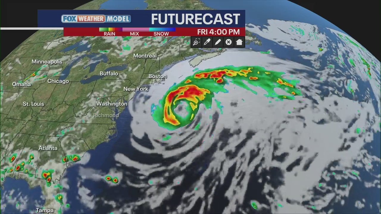 Hurricane Erin projected path, NYC-area impacts