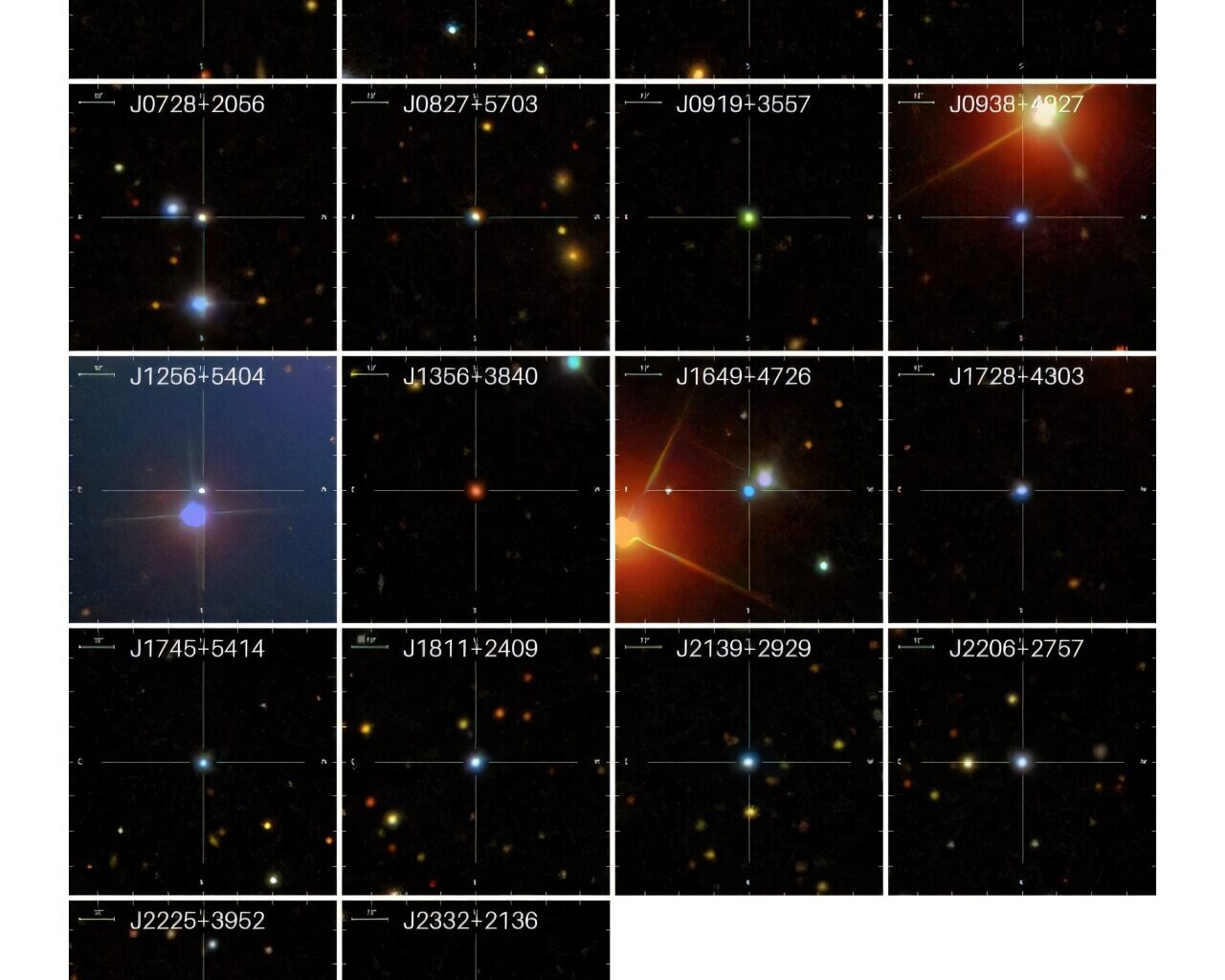 Astronomers discover dozens of new luminous quasars