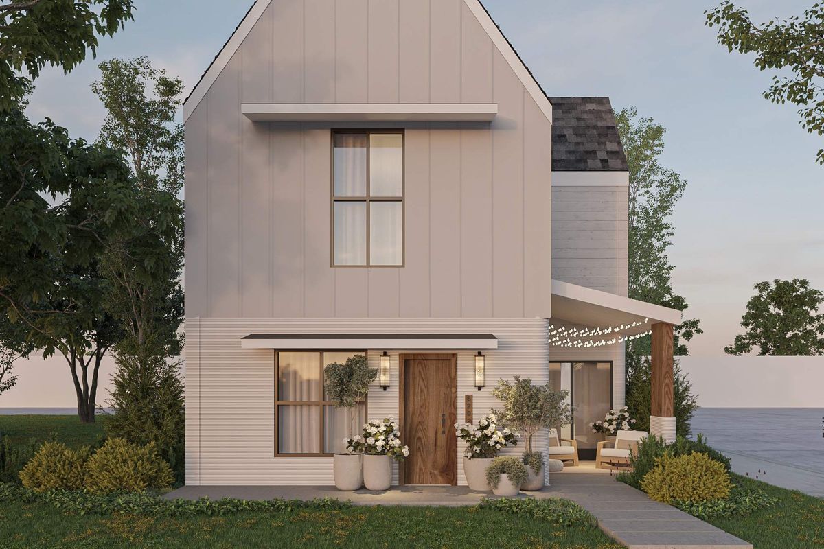 Zuri Gardens home model Houston