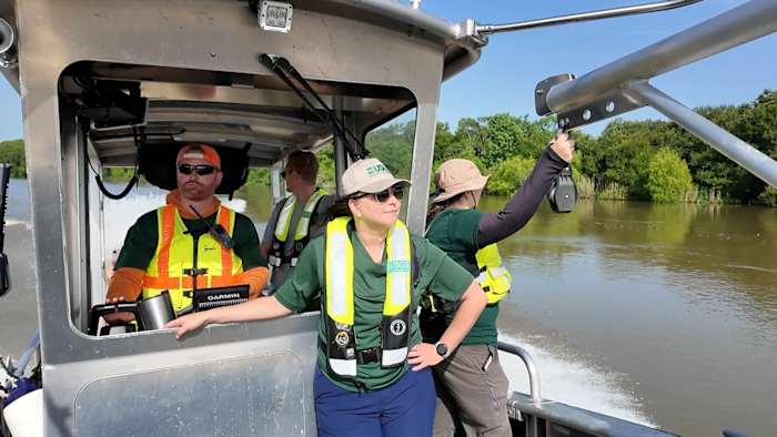 Local researchers gather data on microplastics in Houston waterways for environmental study
