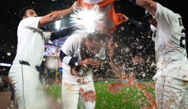 Gleyber Torres draws game-ending walk as Detroit Tigers beat Houston Astros 1-0 in 10 innings