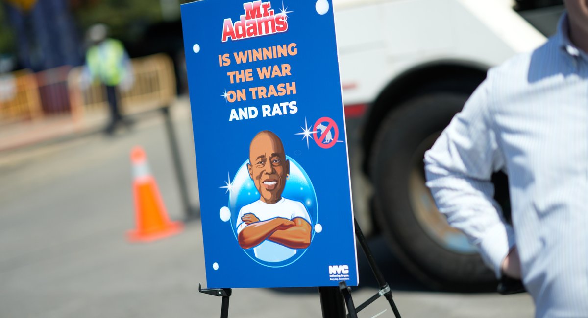 NYC says rats are on the run as trash rules kick in and bins pile up