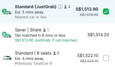 Grab blames 'system error' for very high prices on app, some above S$1,000
