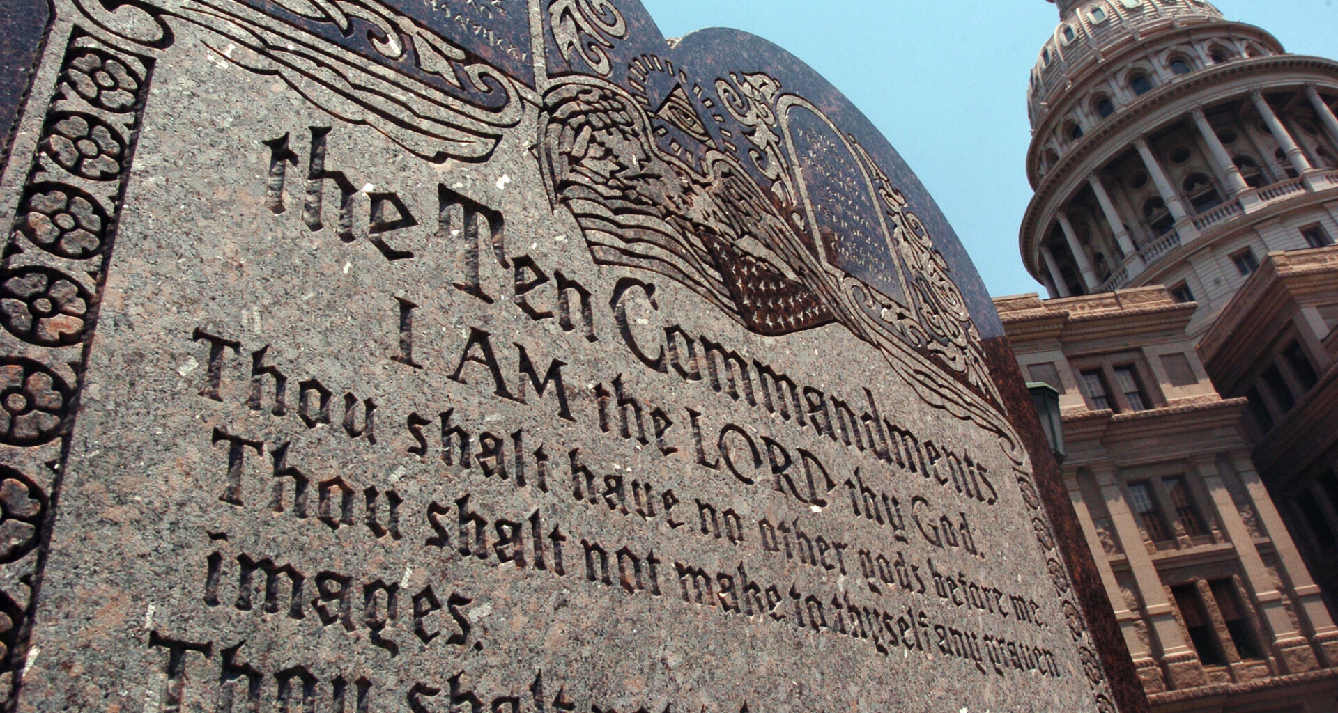 San Antonio federal judge blocks Texas school Ten Commandments law