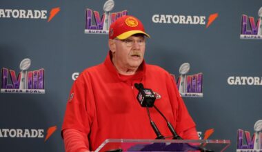Report -- Bullet fired into office of Chiefs' Andy Reid in '24