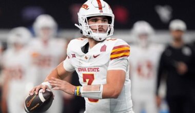 No. 22 Iowa St and No. 17 Kansas State take their Big 12 rivalry to Dublin for opener