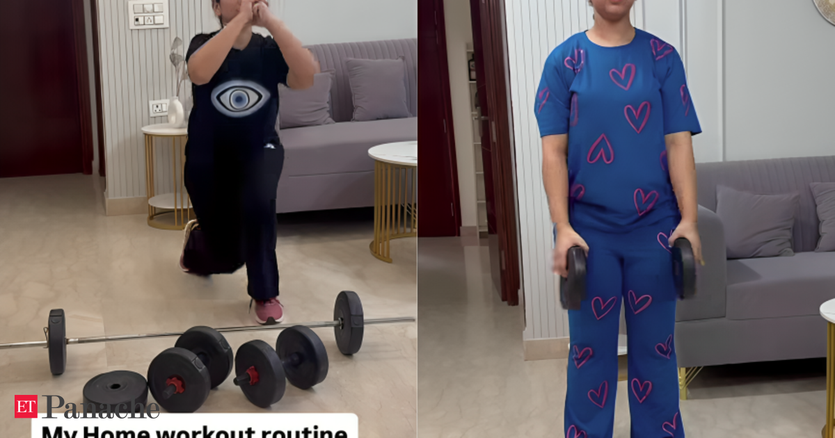 She lost 20 kg in 8 months with a 40-minute HIIT routine at home: Influencer mom reveals her gym-free fitness regimen