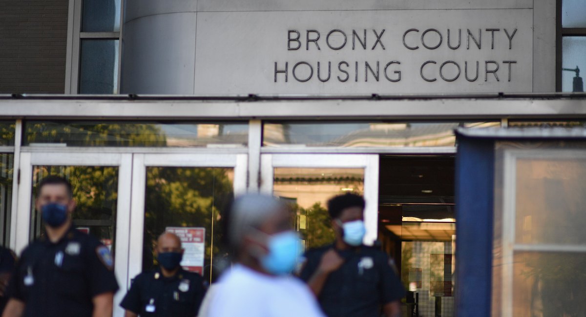 Monthly evictions in New York City reach highest rate since 2018