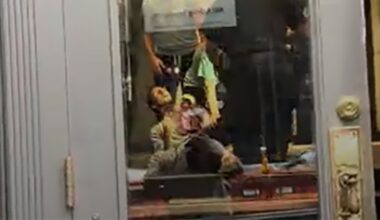 Video shows protesters forcibly pulled inside Egyptian Mission building in New York City