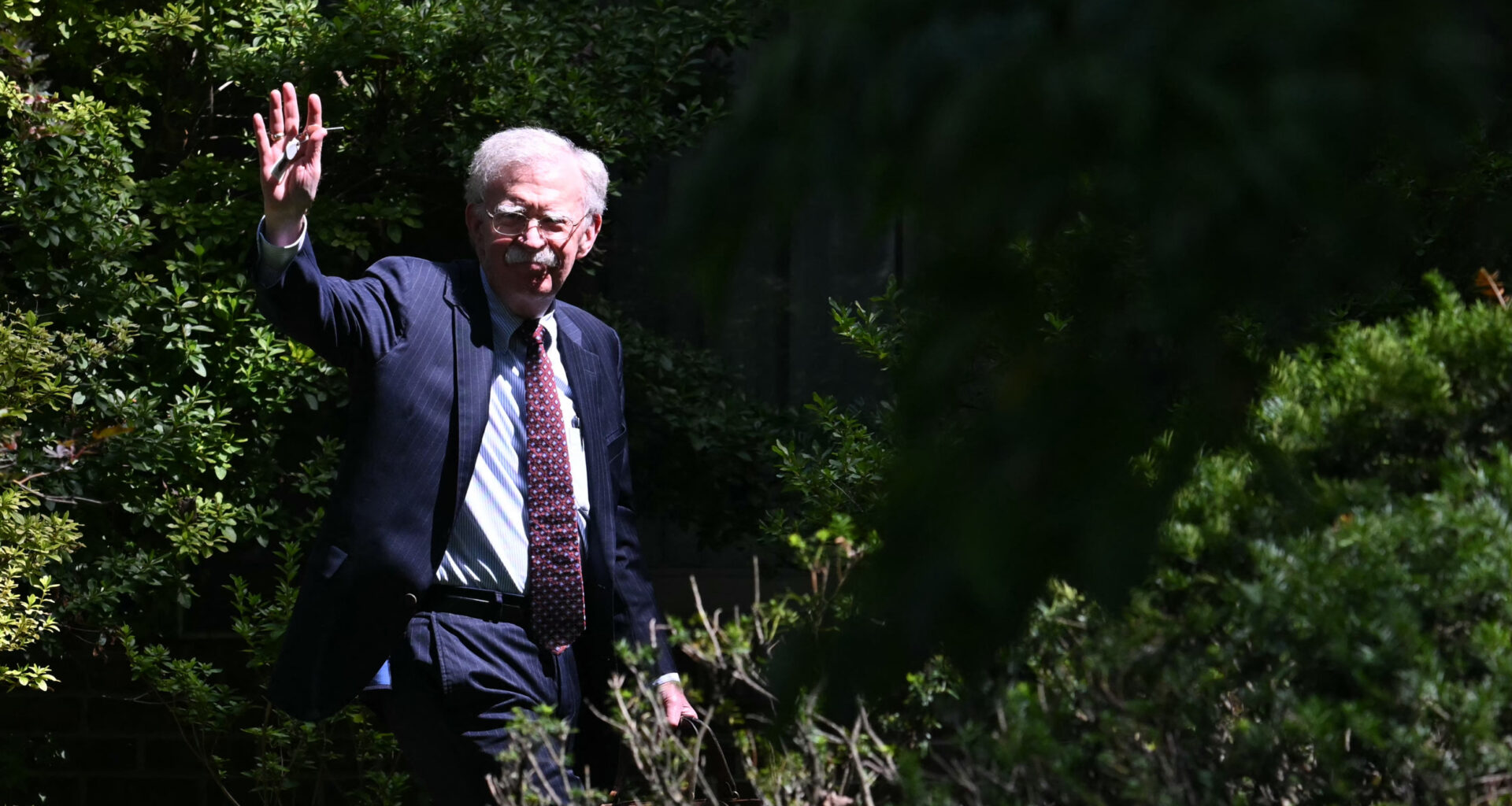 FBI Agents Exit John Bolton's Office With Boxes in Raid