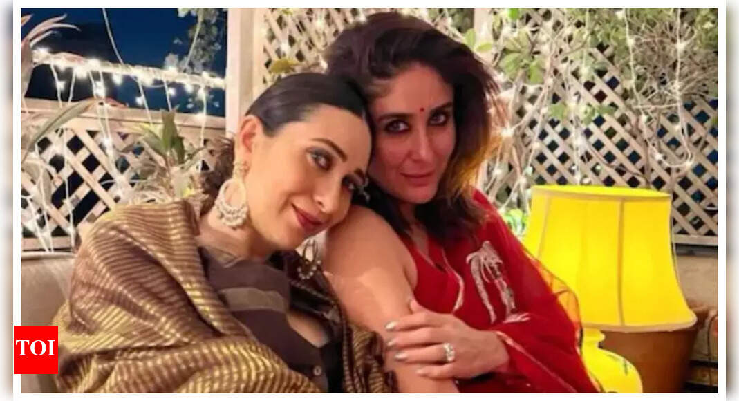 When Karisma Kapoor called sister Kareena Kapoor her 'first baby': 'Then there's Samaira, Kiaan, Taimur, and Jeh... I have a lot of kids' |