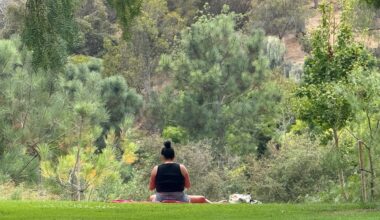 Pepper Grove, a pretty place with trees, a canyon view and a fun playground