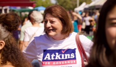 Toni Atkins' gubernatorial campaign tour visits Stockton in the Central Valley