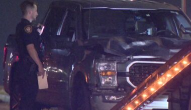 Woman killed, man critically injured after struck by truck in Fort Worth