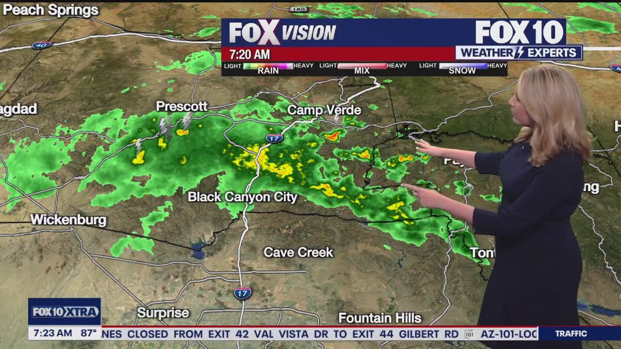 Arizona weather forecast: Phoenix could see more monsoon storms today