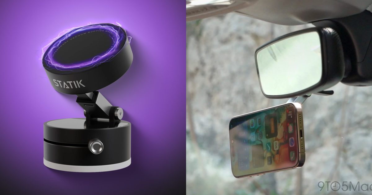HyperMount Vacuum Car Mount from Statik review