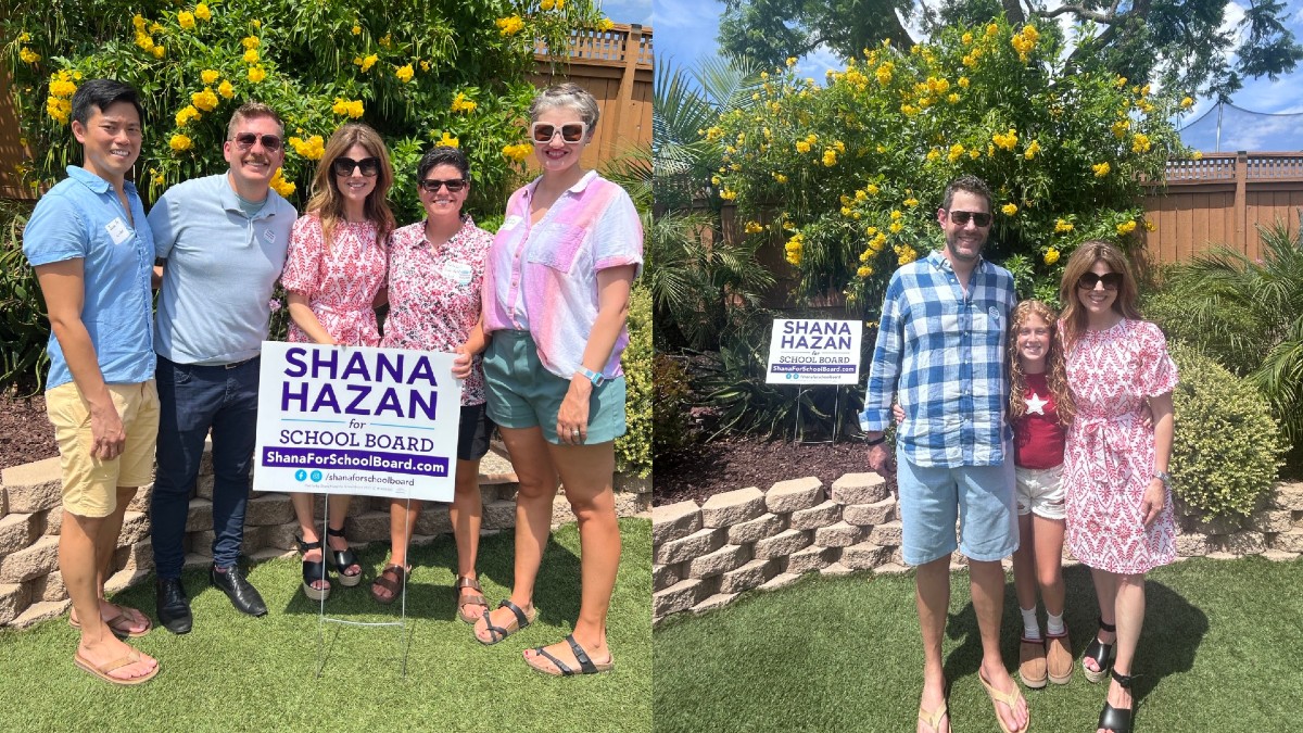 Shana Hazan announces re-election campaign for School Board