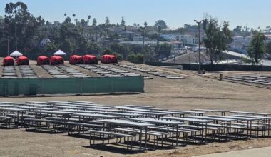 Homeless people sue, alleging 'inhumane conditions' at Safe Sleeping sites