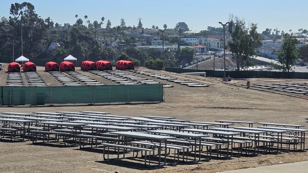 Homeless people sue, alleging 'inhumane conditions' at Safe Sleeping sites
