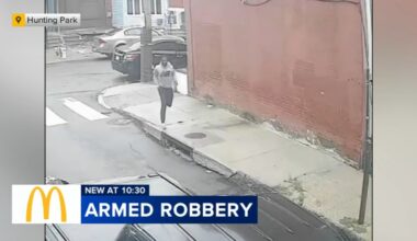 Man sought for armed robbery at McDonald's in Philadelphia's Hunting Park section