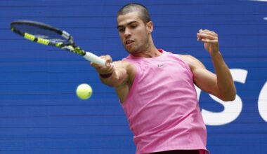Alcaraz overcomes knee issue for third-round US Open win