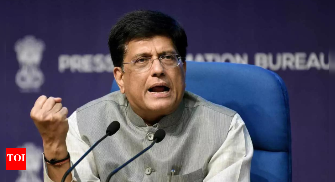 Trade strategy: Piyush Goyal says India Inc in ‘cosy comfort zone’ of 1.4 bn people market, urges global push amid US tariffs