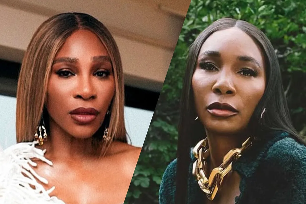 Serena Williams flashes a fake smile as jealousy sparks over Venus Williams' new doubles partner - MARCA