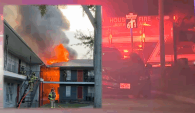 2 firefighters injured, 100 apartment units damaged in northwest Houston fire, HFD says