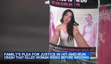 Family demands justice in Pilsen, Chicago hit-and-run crash that killed Marcela Herrera, injured fiancé near Ashland and Cullerton