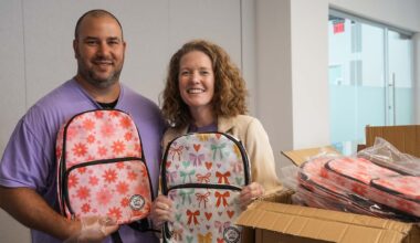 Family donates medical backpacks in memory of CHOP doctor