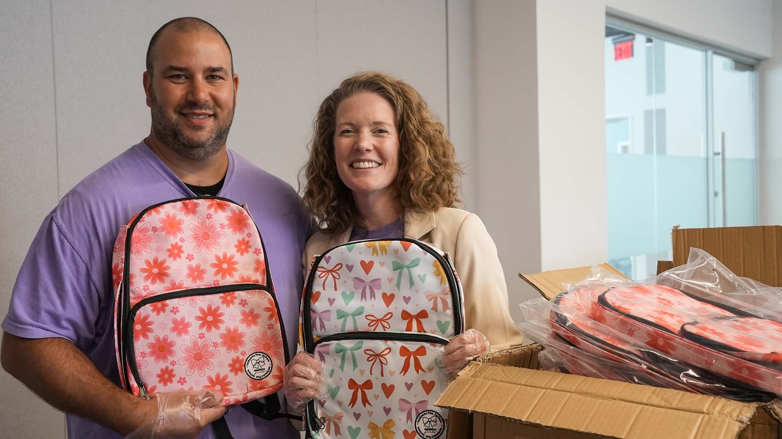 Family donates medical backpacks in memory of CHOP doctor