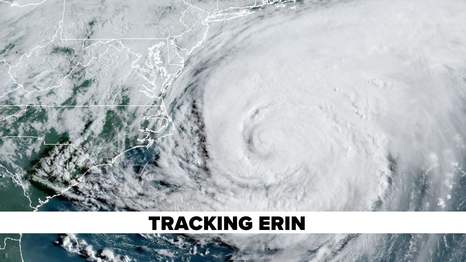 Hurricane Erin track: Strong winds, waves batter the Jersey Shore, Long Island