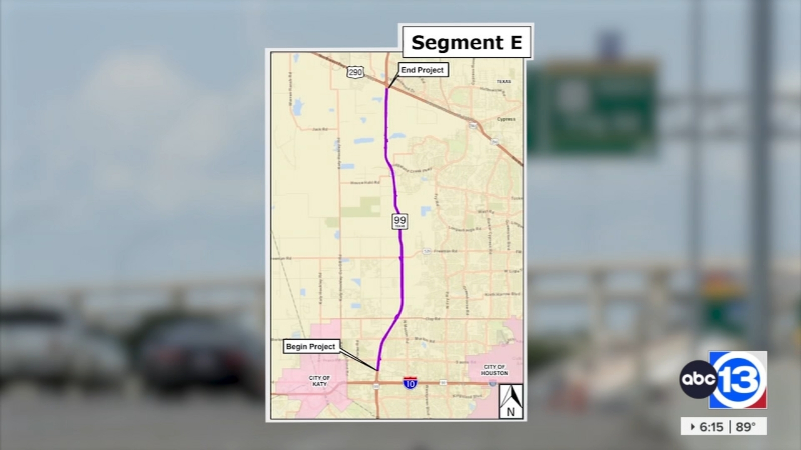 SH-99 expansion between Katy Freeway and US-290 to break ground mid-2026, TxDOT says