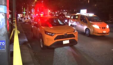 Manhattan cyclist struck by stolen cab; vehicle recovered, police sources say