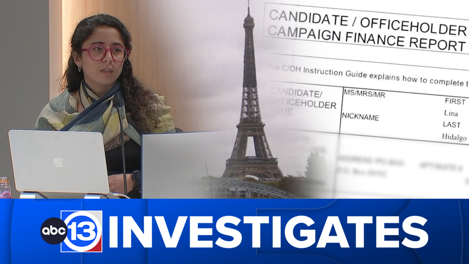 Harris County Judge Lina Hidalgo spent about $43K on Paris trade mission, per campaign report