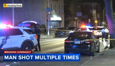 Man in critical condition after shooting in Hunting Park: police