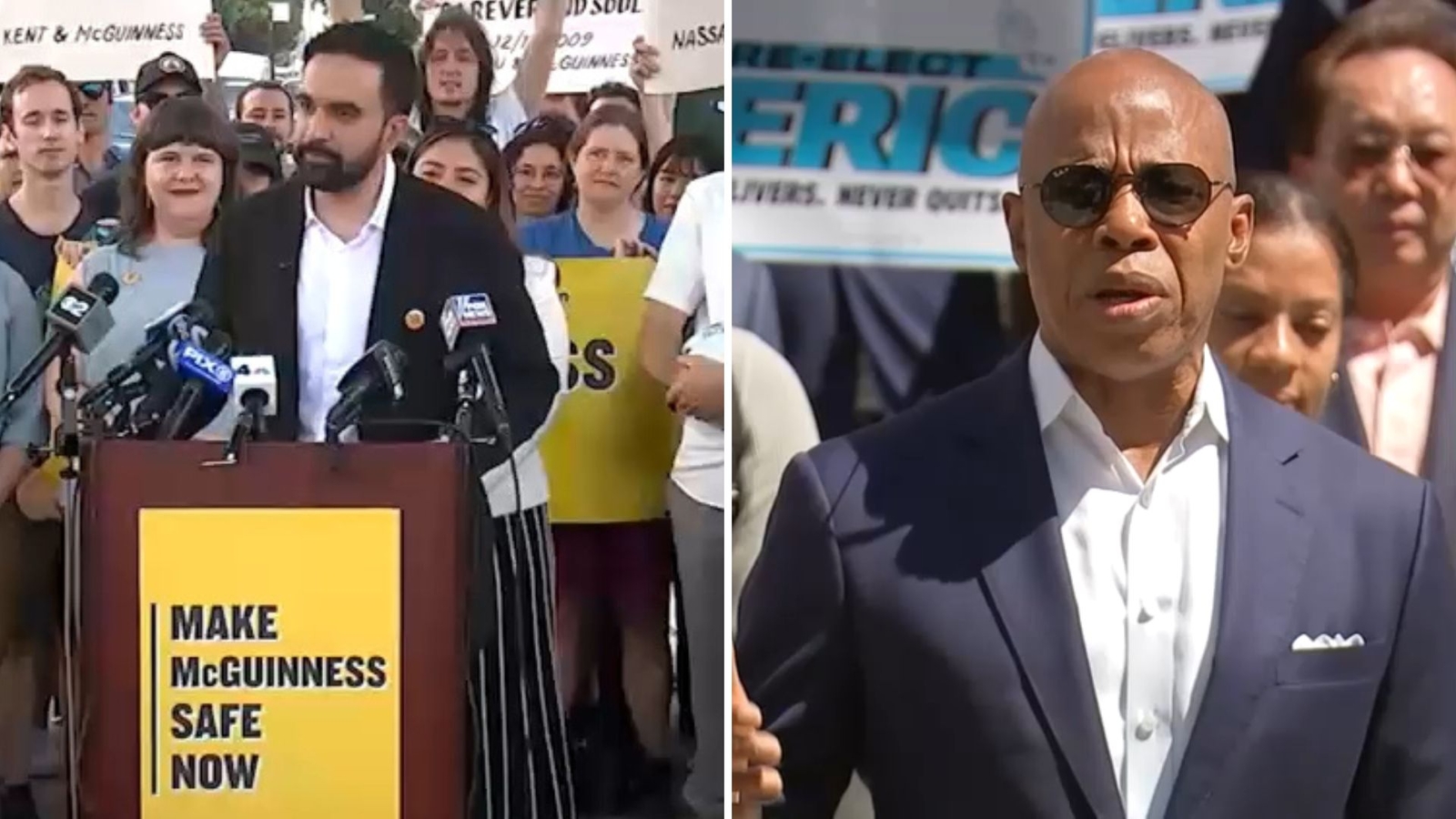 NYC mayor's race: Zohran Mamdani goes on the offensive as Mayor Eric Adams dodges questions