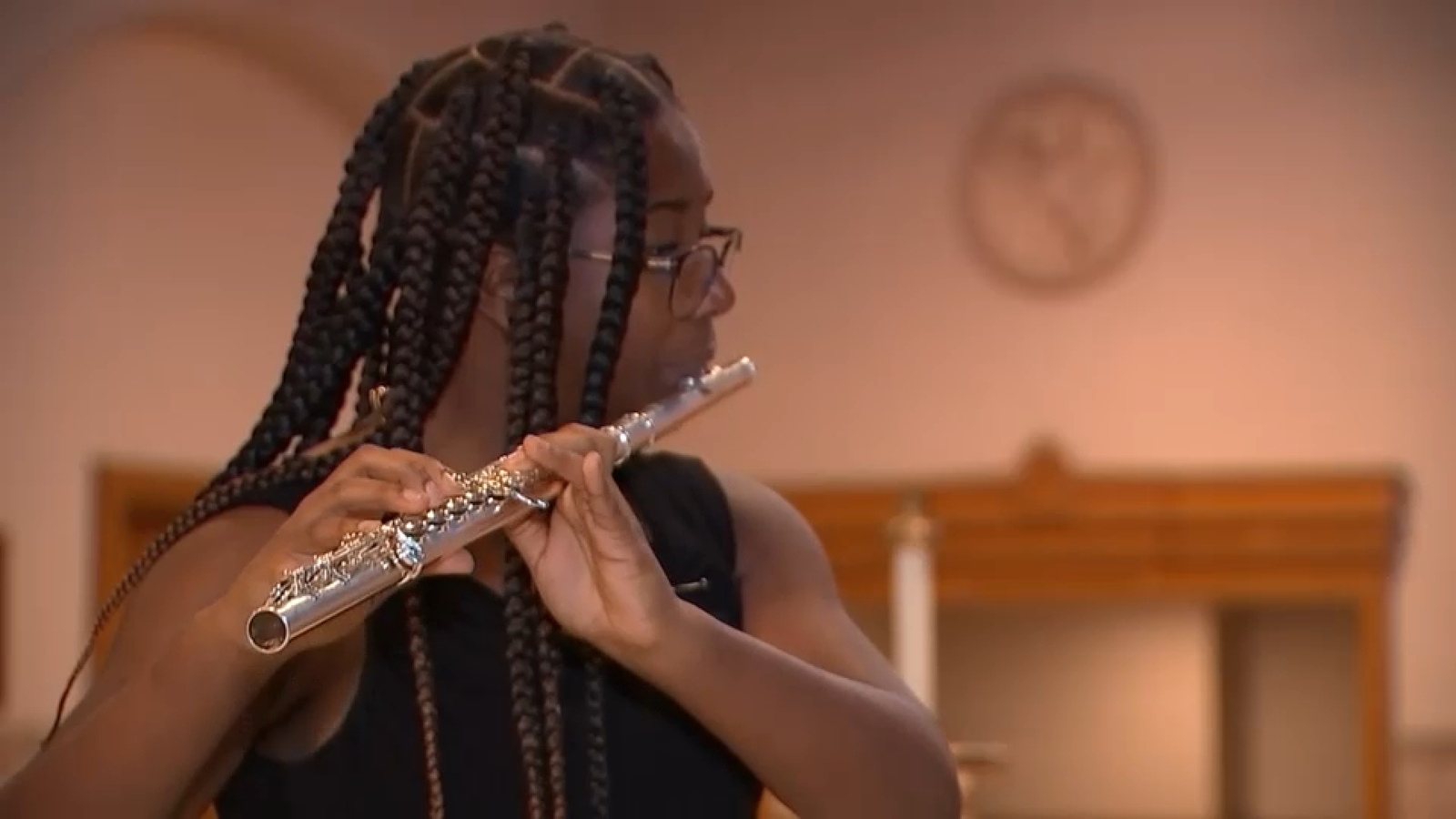 14-year-old flute prodigy, Chideha Osondu, earns spot in Juilliard's music program with help from Bloomfield, NJ community